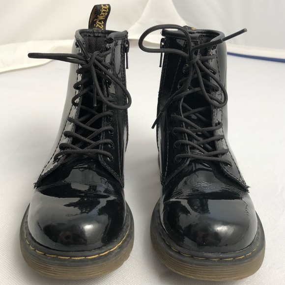 doc martens with zipper on side
